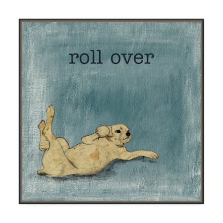 Alicia Ludwig 'Roll Over Childrens Art' Canvas Art,35x35